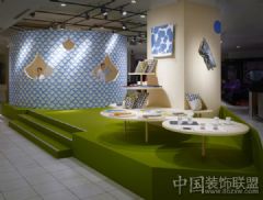 日本新宿的展臺(tái)設(shè)計(jì)展廳裝修圖片